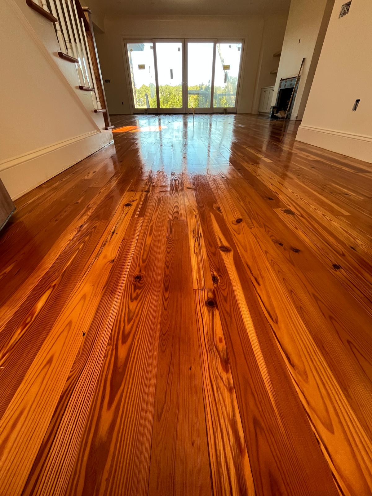 Professional hardwood flooring craftsmanship and installation by R&R Brothers