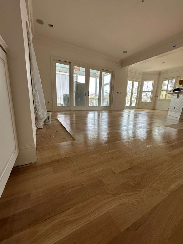 Sanding and refinishing